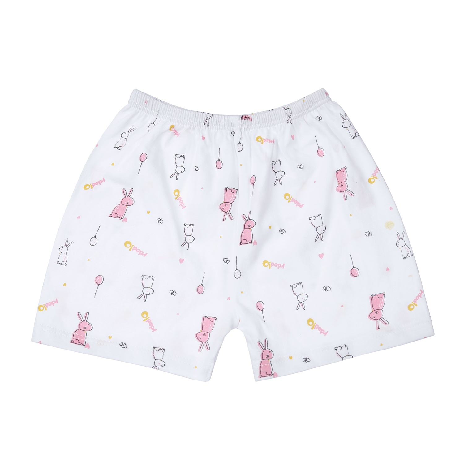 Bộ quần áo cộc tay cài giữa O!Baby in thỏ DN23  hình 4