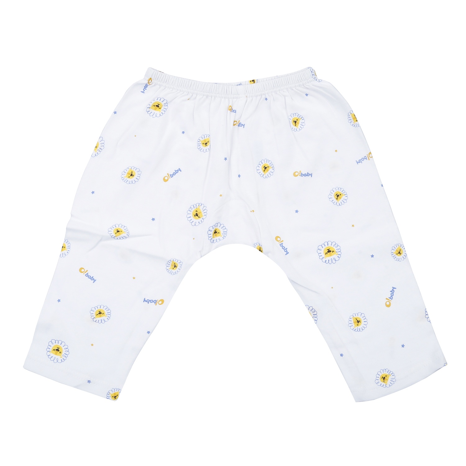 Bộ quần áo dài tay cài giữa O!Baby in sư tử DN23 hình 5