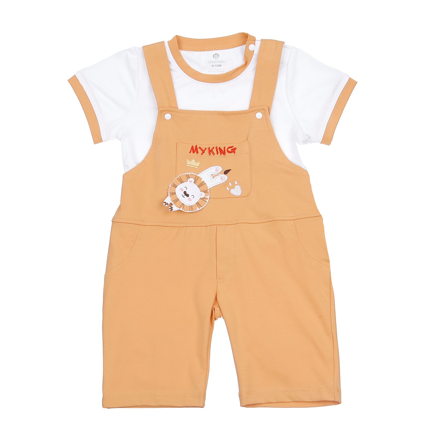 Body cộc tay bé trai KidsPlaza in lion TT23H hình 1