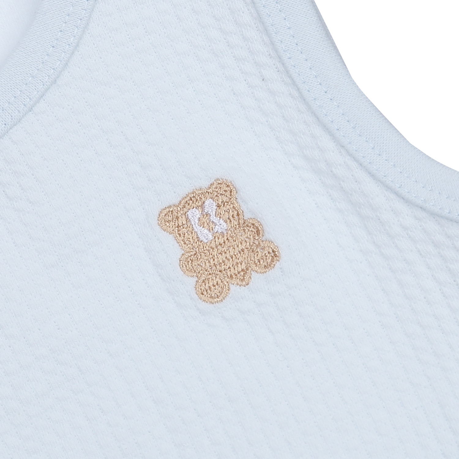 Áo gile cài chéo bé trai dệt zacka KidsPlaza M23D (Xanh)