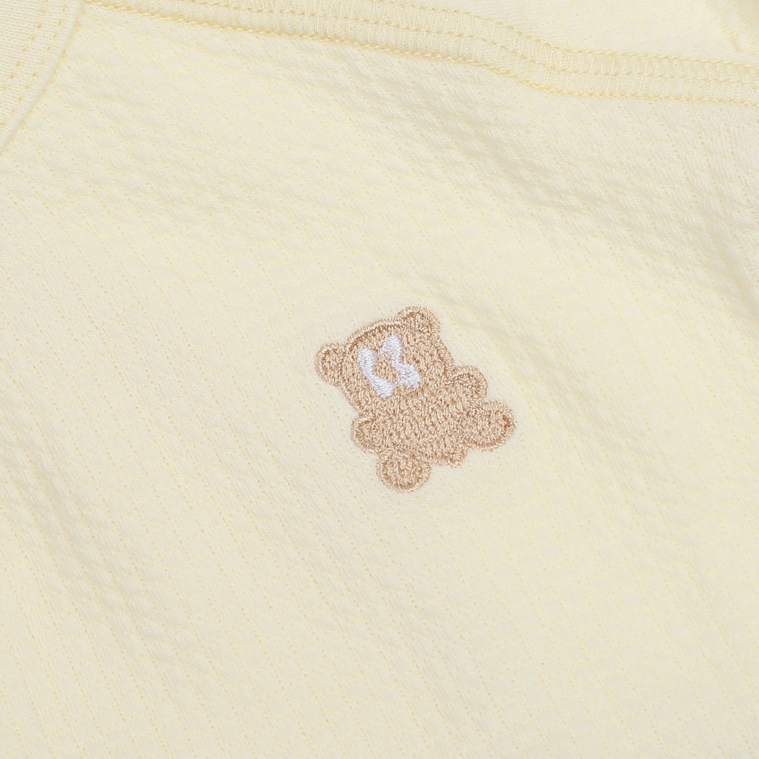 Bộ body dài tay cài chéo KidsPlaza M23D (Vàng)