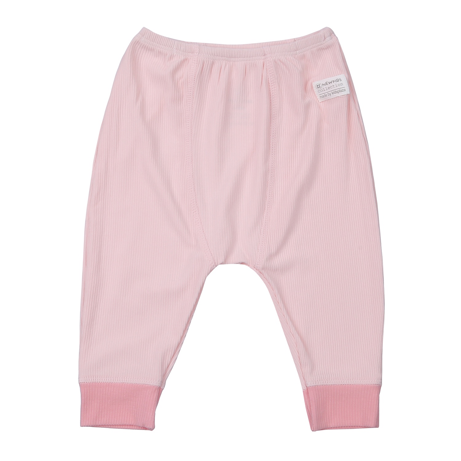 Bộ sơ sinh dài cài lệch Yukata KidsPlaza kẻ tăm ND23T (Hồng) hình 2