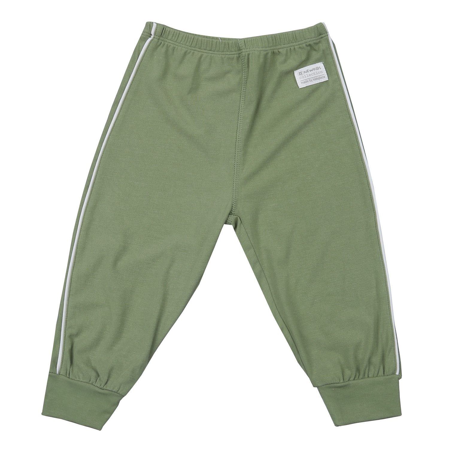 Bộ quần áo dài tay cài vai KidsPlaza Otis in cà rốt ND23T (Trắng xanh) hình 5