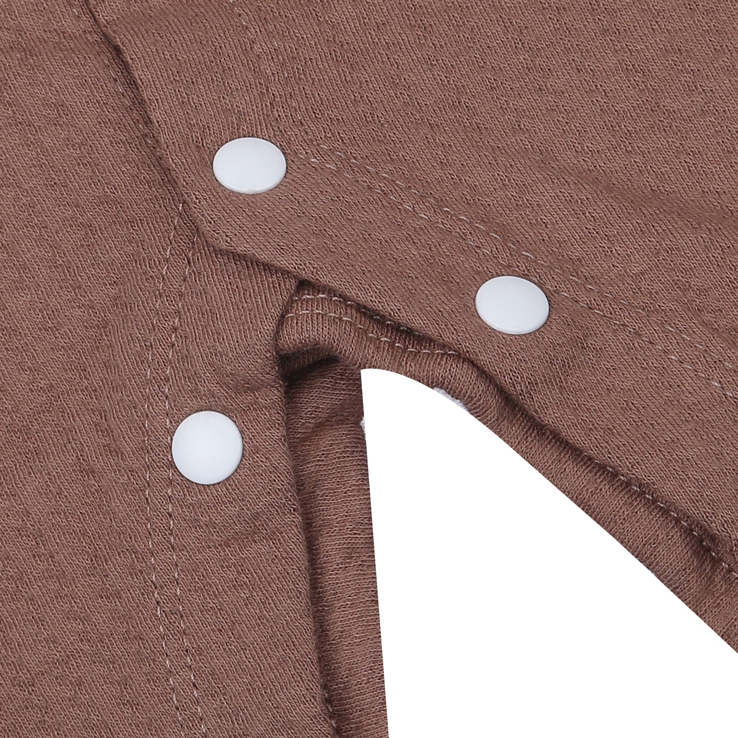 Body bé trai KidsPlaza hai dây HN23T (Trắng Nâu) hình 3