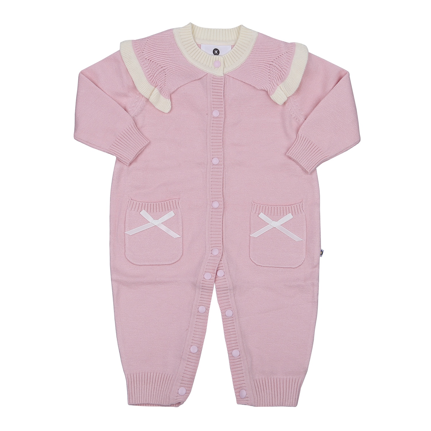 Body len bé gái KidsPlaza HN23D cổ bèo (Hồng)