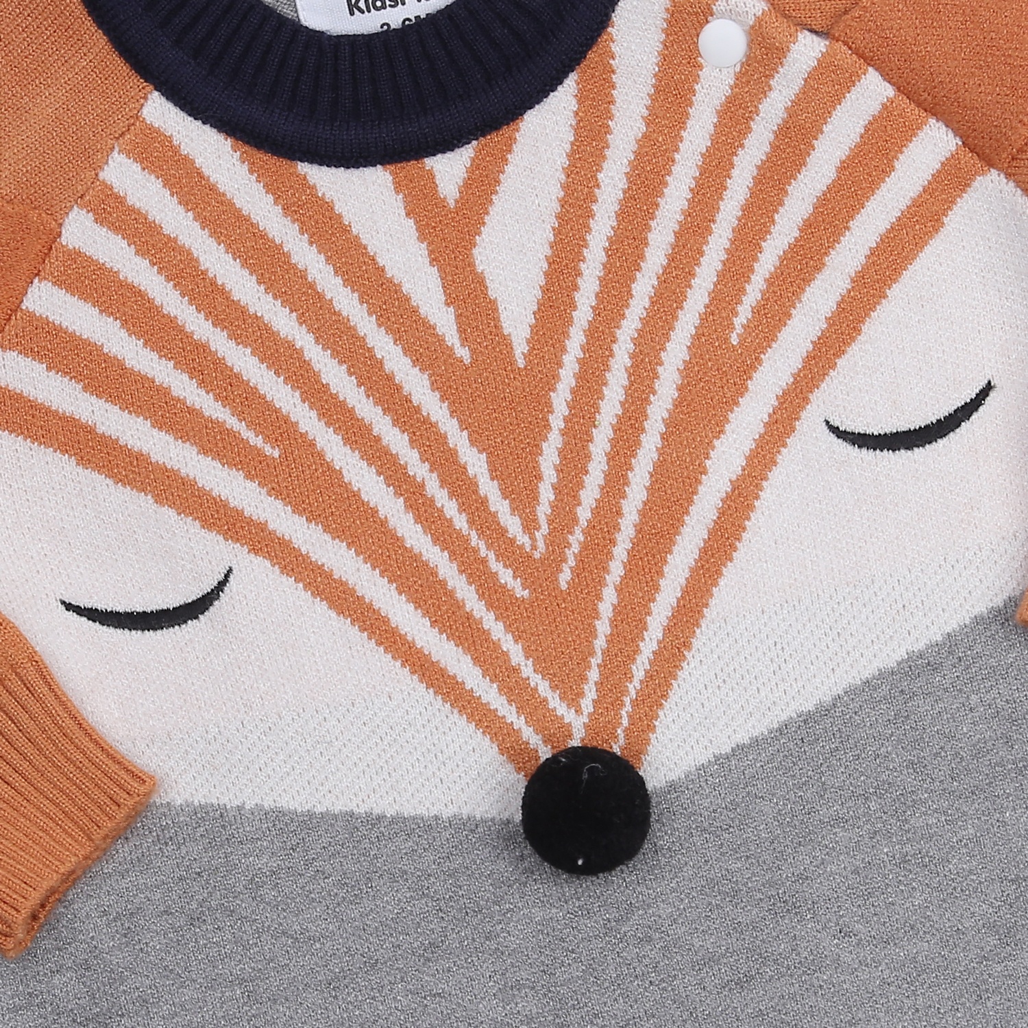 Body len dài tay bé trai KidsPlaza mắt cáo HN23D (Cam) 