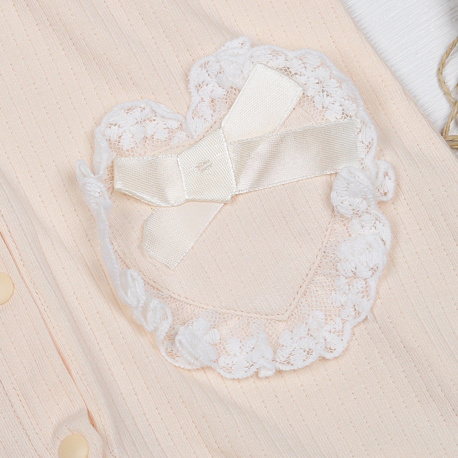 Set body bé gái KidsPlaza gắn nơ HN23T (Vàng)