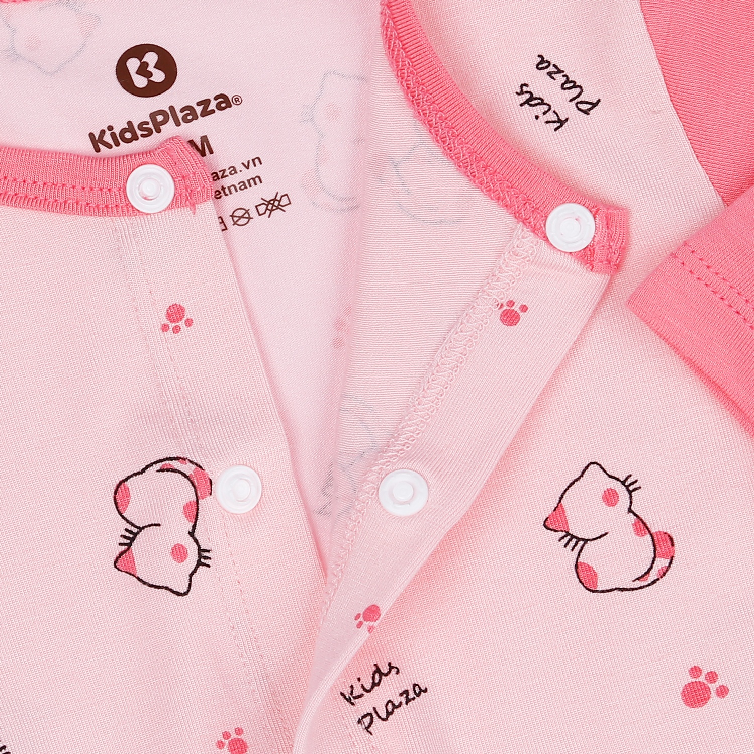 Bộ dài tay bé gái KidsPlaza in hình mèo M23H hình 3