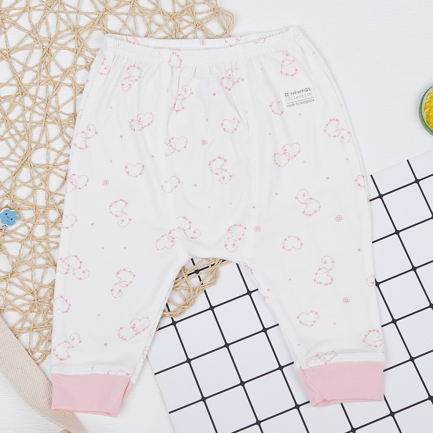 Bộ dài tay bé gái Otis trắng KidsPlaza ND22T hình 4