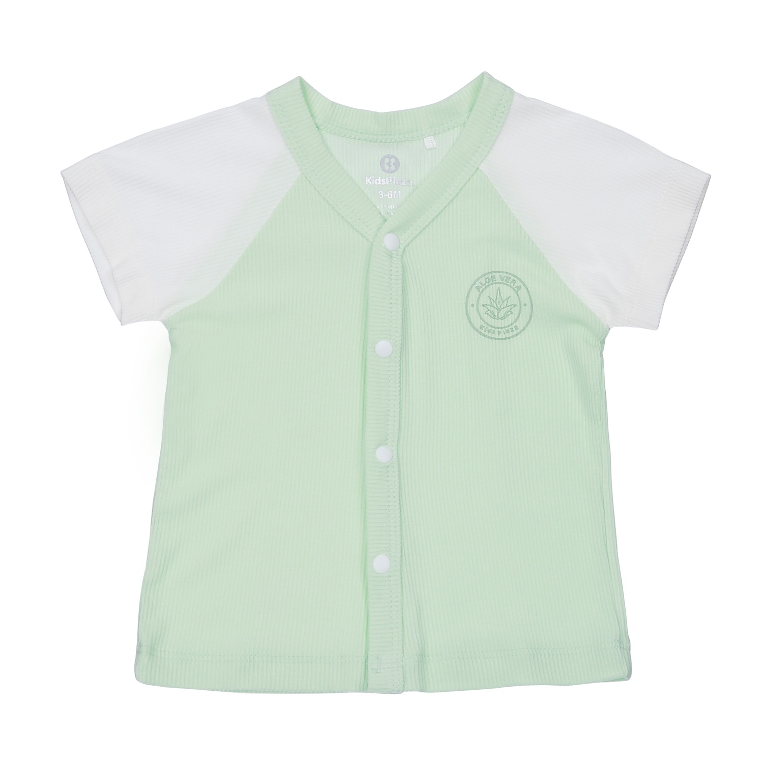 Bộ quần áo cộc tay cài giữa KidsPlaza in phối màu ND23H