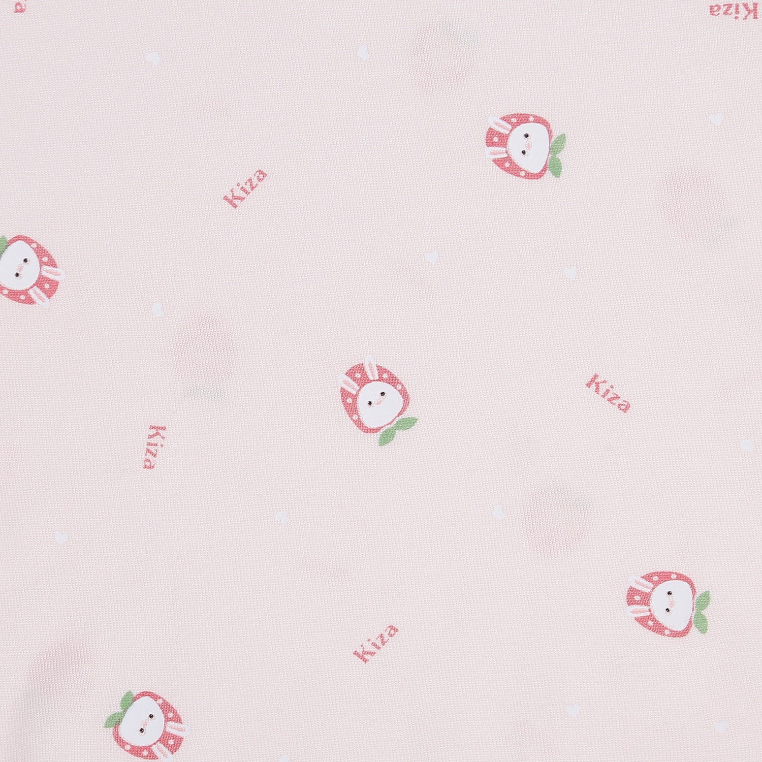 Bộ quần áo cộc tay sơ sinh Kiza in dâu BA23H (Hồng) hình 4