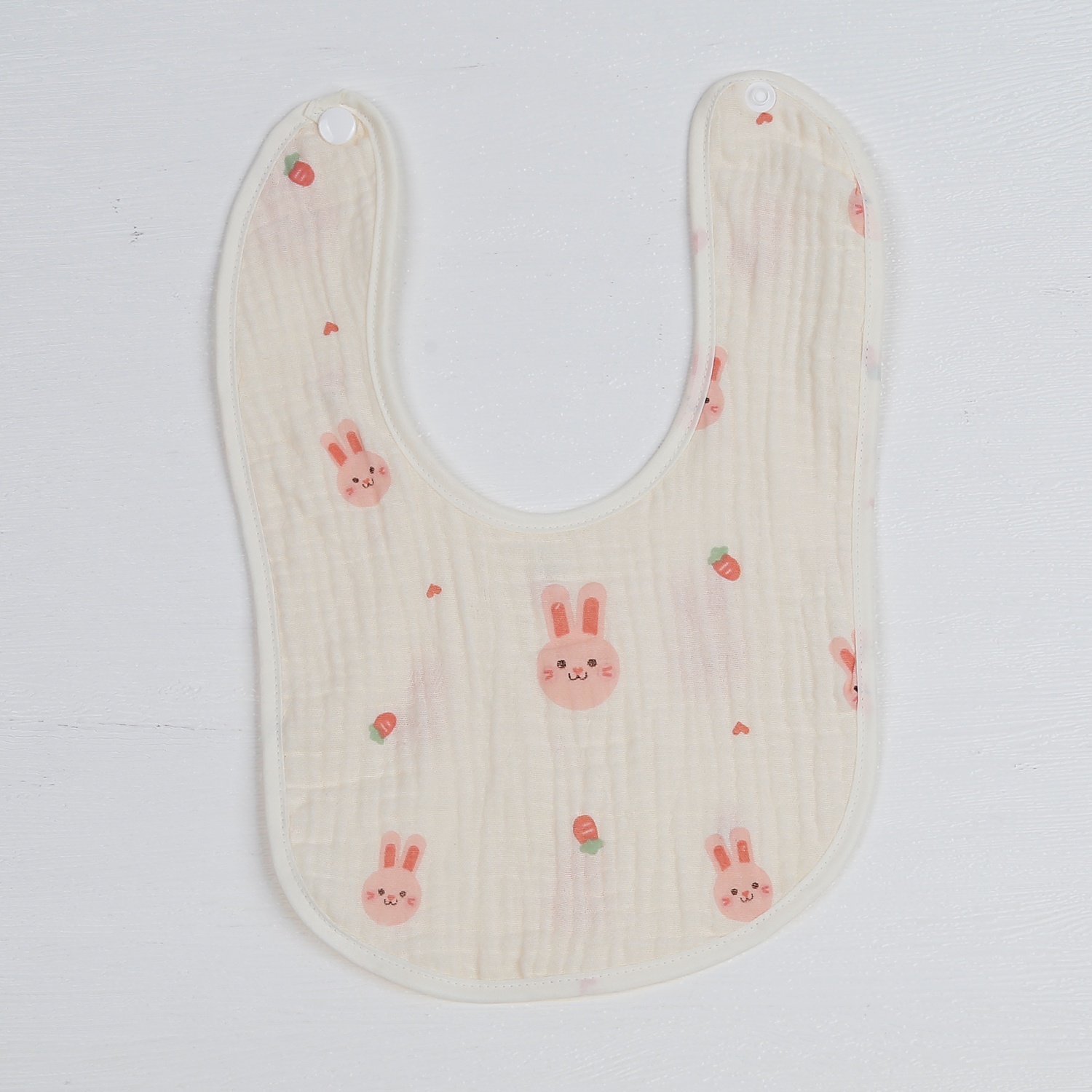 Yếm tròn KidsPlaza Muslin thỏ PG23 hình 1