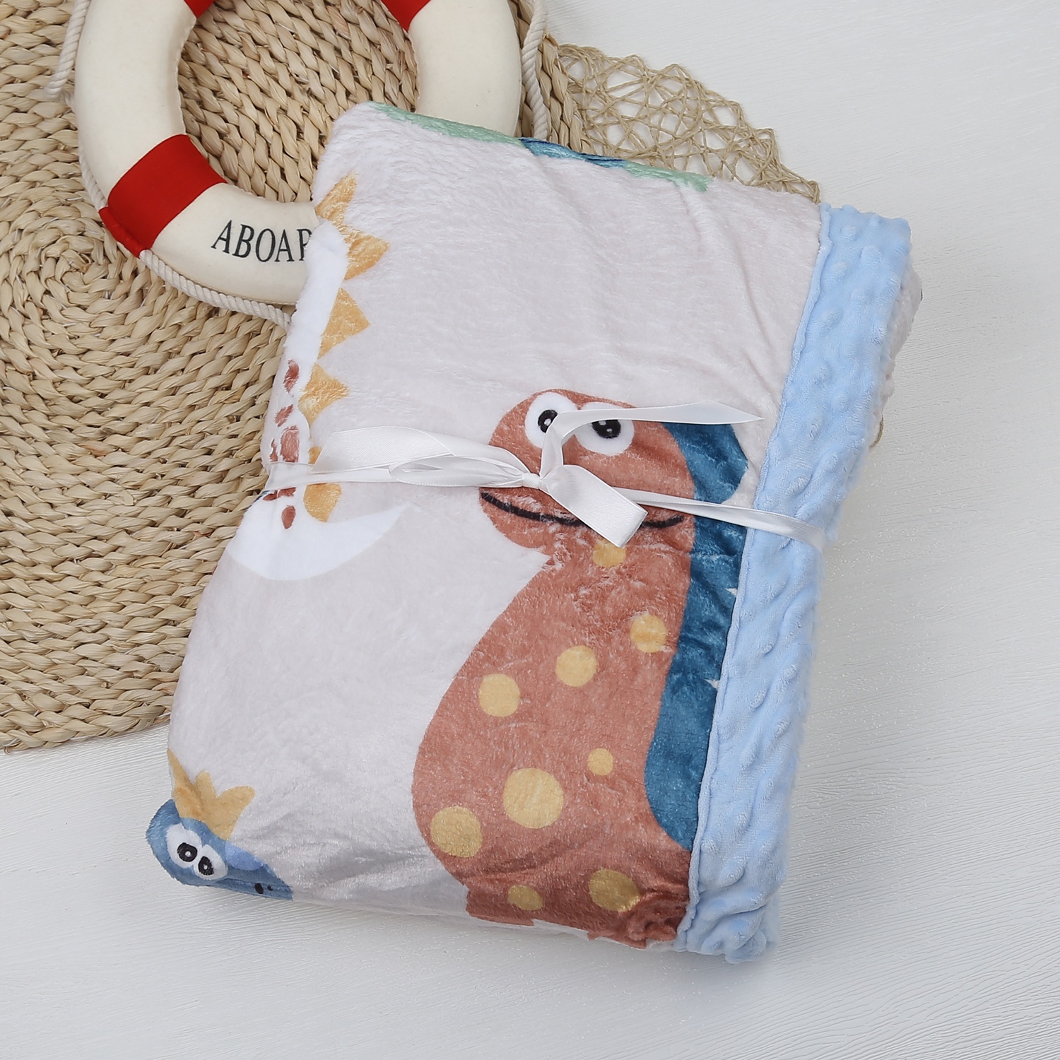 Chăn bông KidsPlaza in khủng long to 23K-B3 hình 1