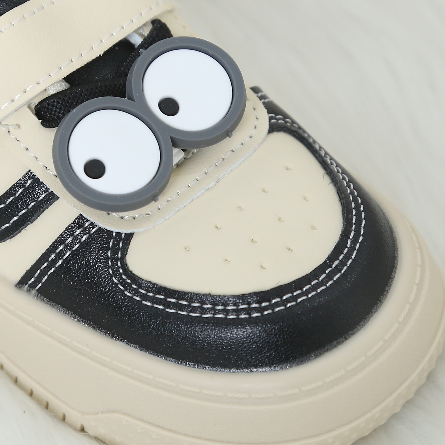 Giày tập đi Mamago 24M-S1 (Be đen)  hình 4