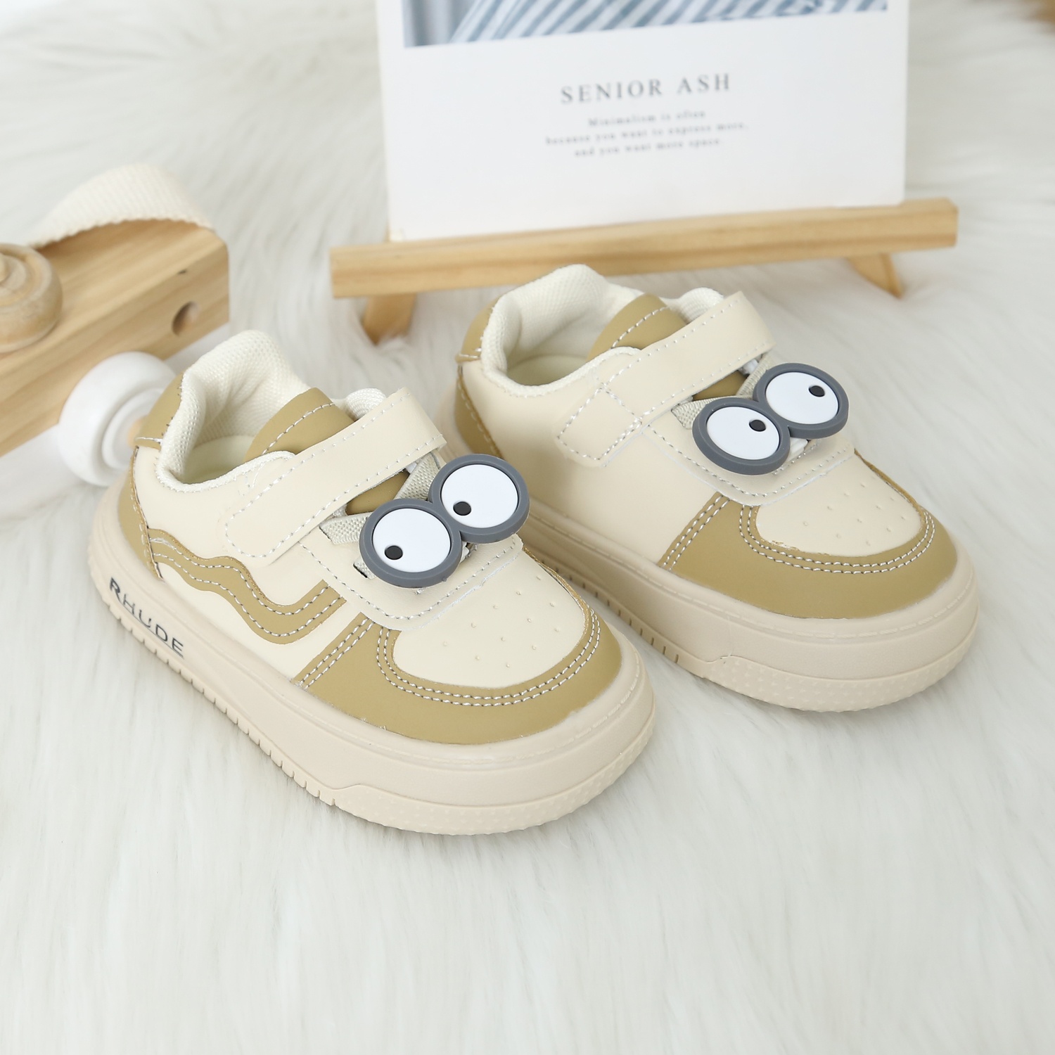 Giày tập đi Mamago 24M-S1 (Be nâu) hình 3