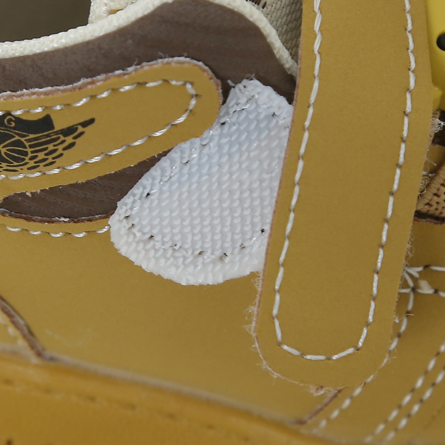 Giày tập đi Mamago đính gấu 24M-S2 (Vàng)