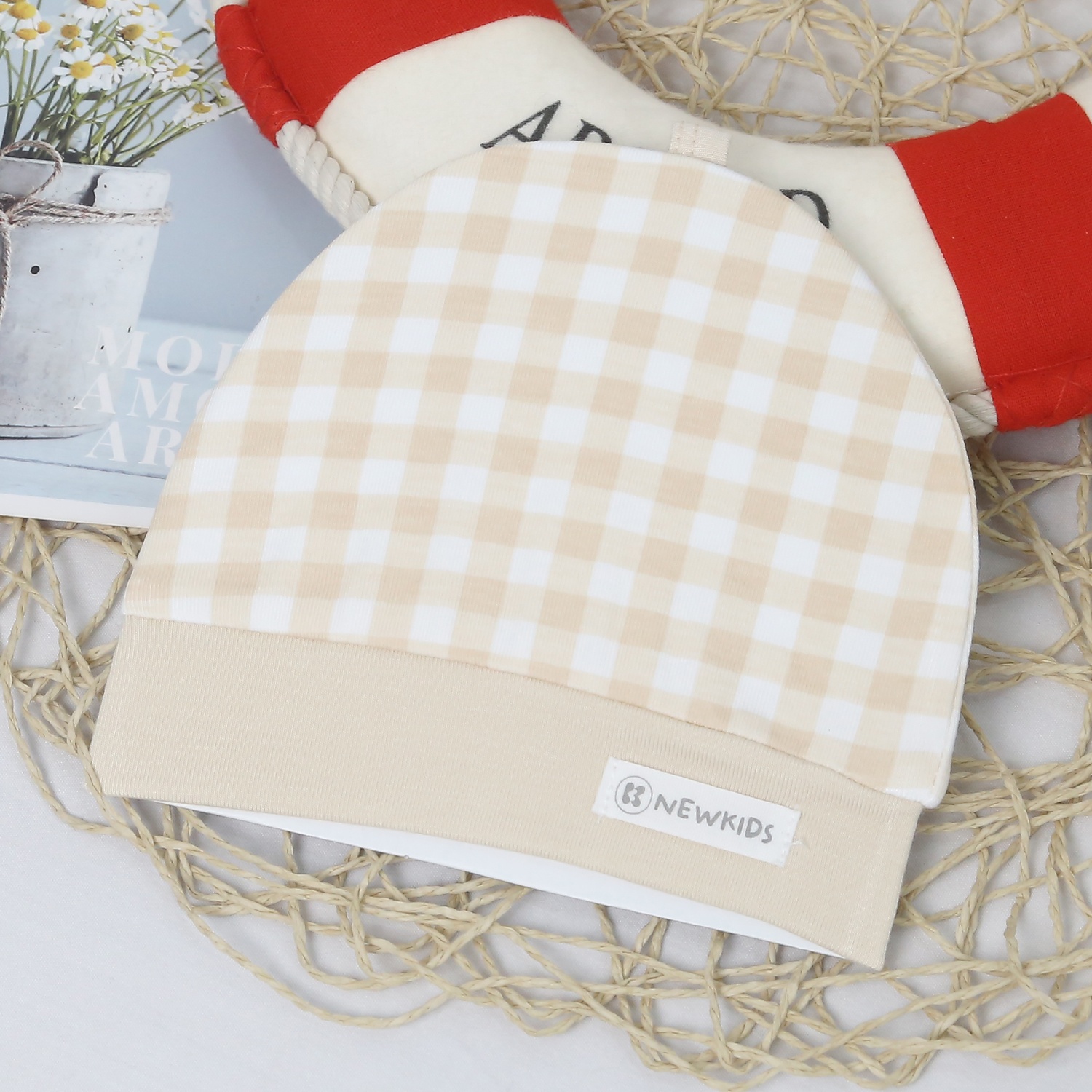 Mũ sơ sinh KidsPlaza Otis ND24H (Be)