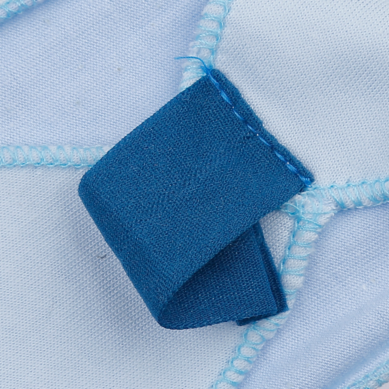 Set 2 miếng che thóp in hình chú cún KidsPlaza TM23 (Xanh) hình 2