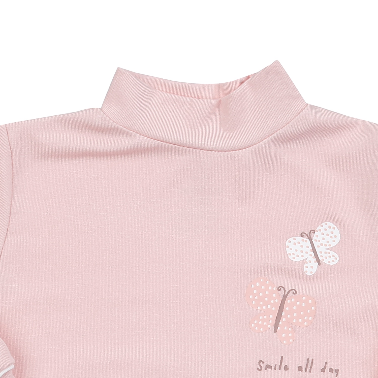 Áo cổ 3cm KidsPlaza Otis ND24T (Hồng)  hình 2