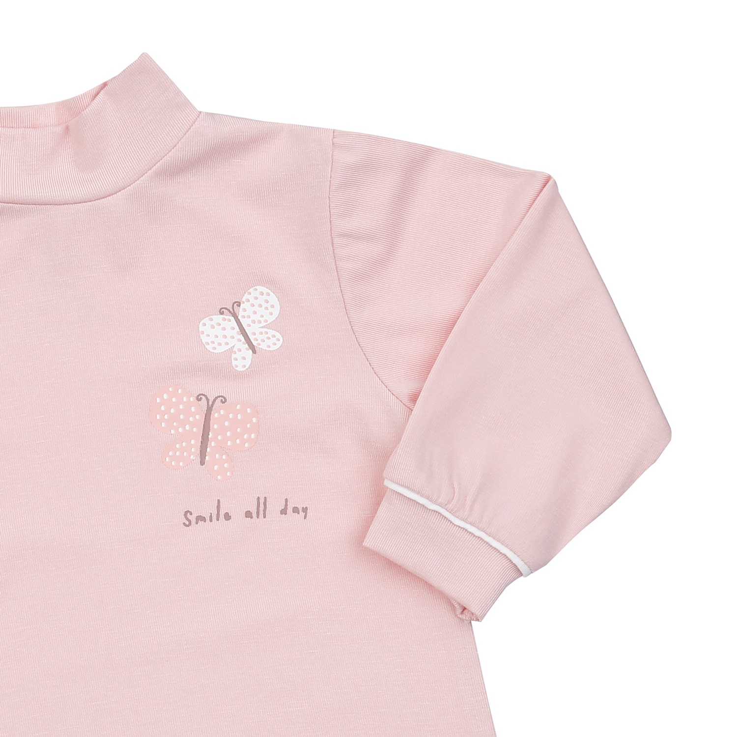 Áo cổ 3cm KidsPlaza Otis ND24T (Hồng)  hình 3