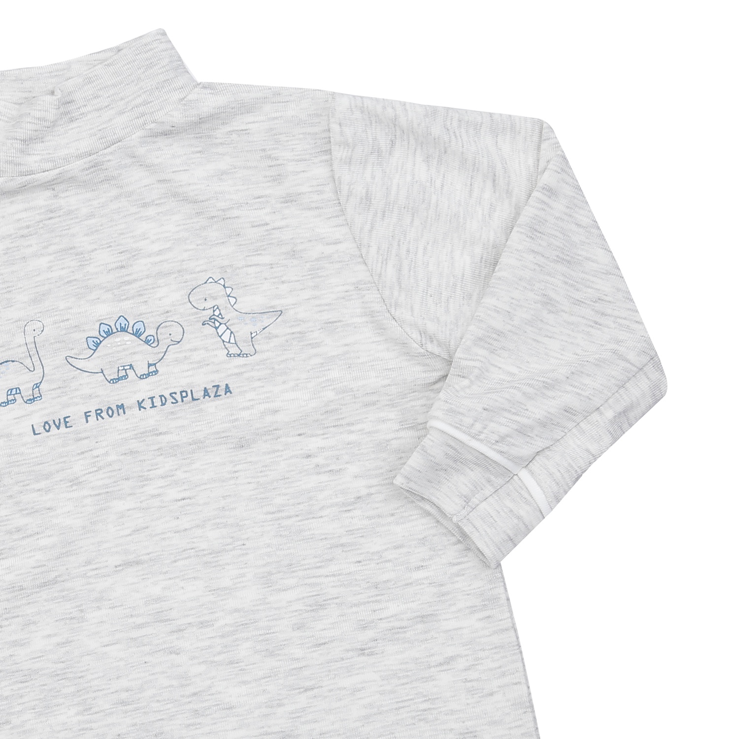 Áo cổ cao KidsPlaza Otis ND24T (Ghi) hình 2