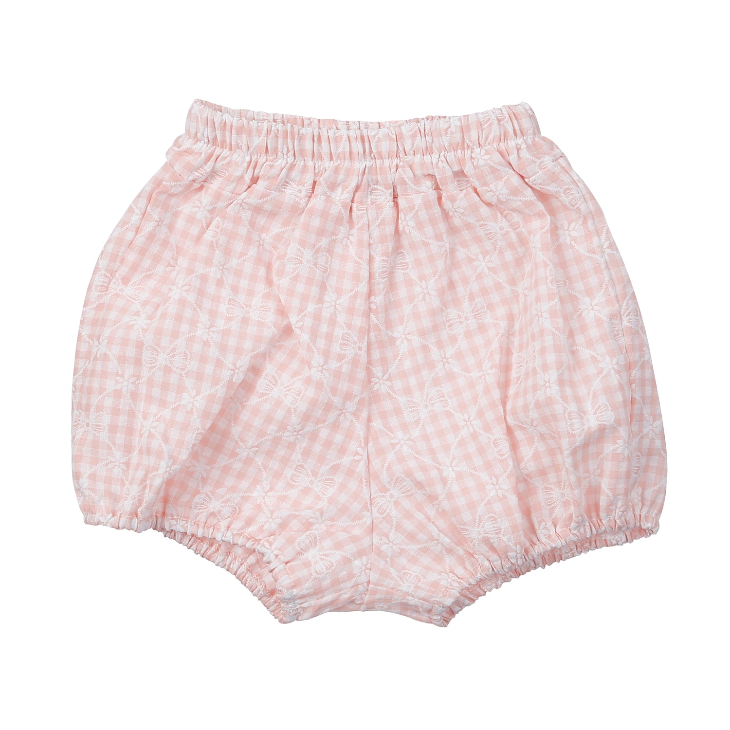 Bộ quần áo ba lỗ bé gái KidsPlaza in thỏ M24H (Hồng cam)