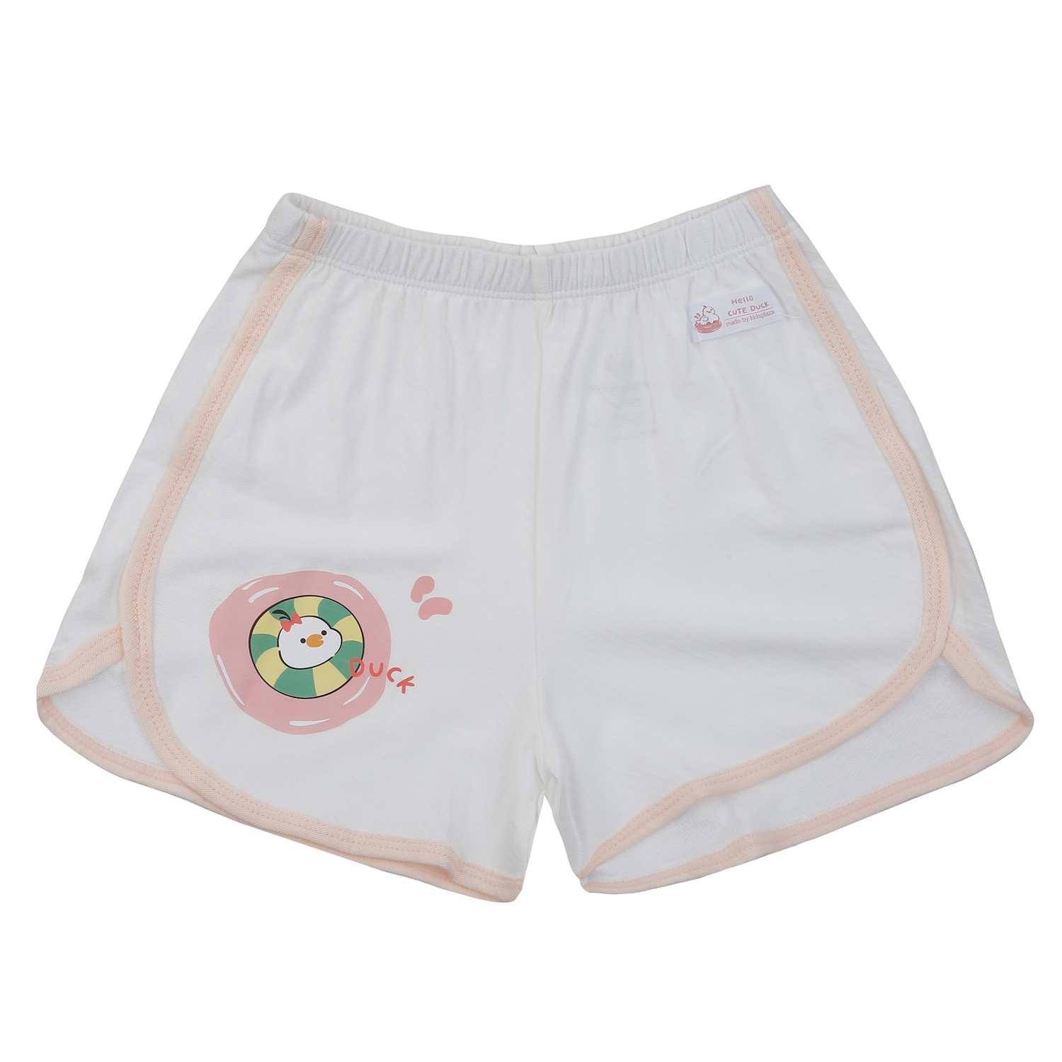 Bộ quần áo ba lỗ KidsPlaza sợi chanh HN24H (Trắng hồng) hình 5