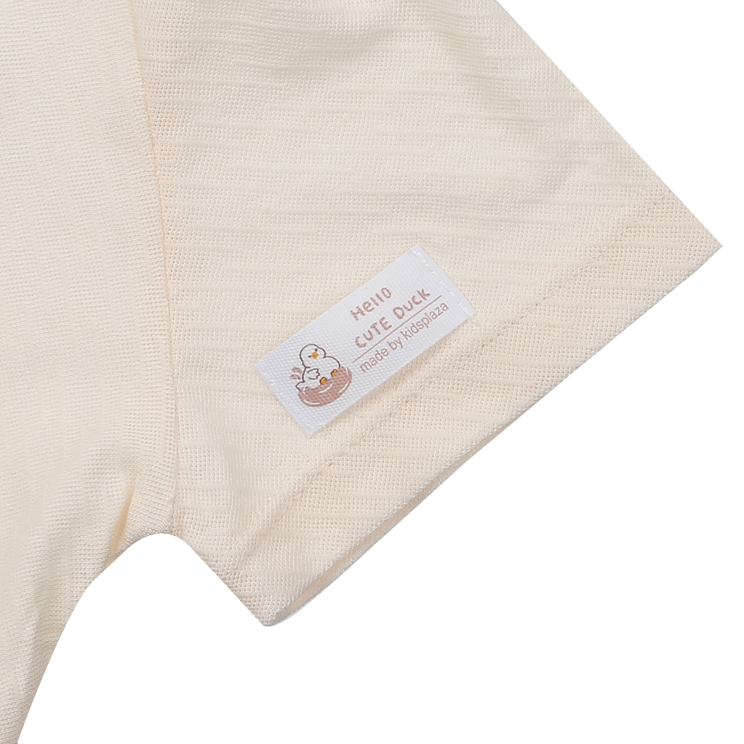 Bộ quần áo cài lệch KidsPlaza sợi chanh HN24H (Be) hình 3