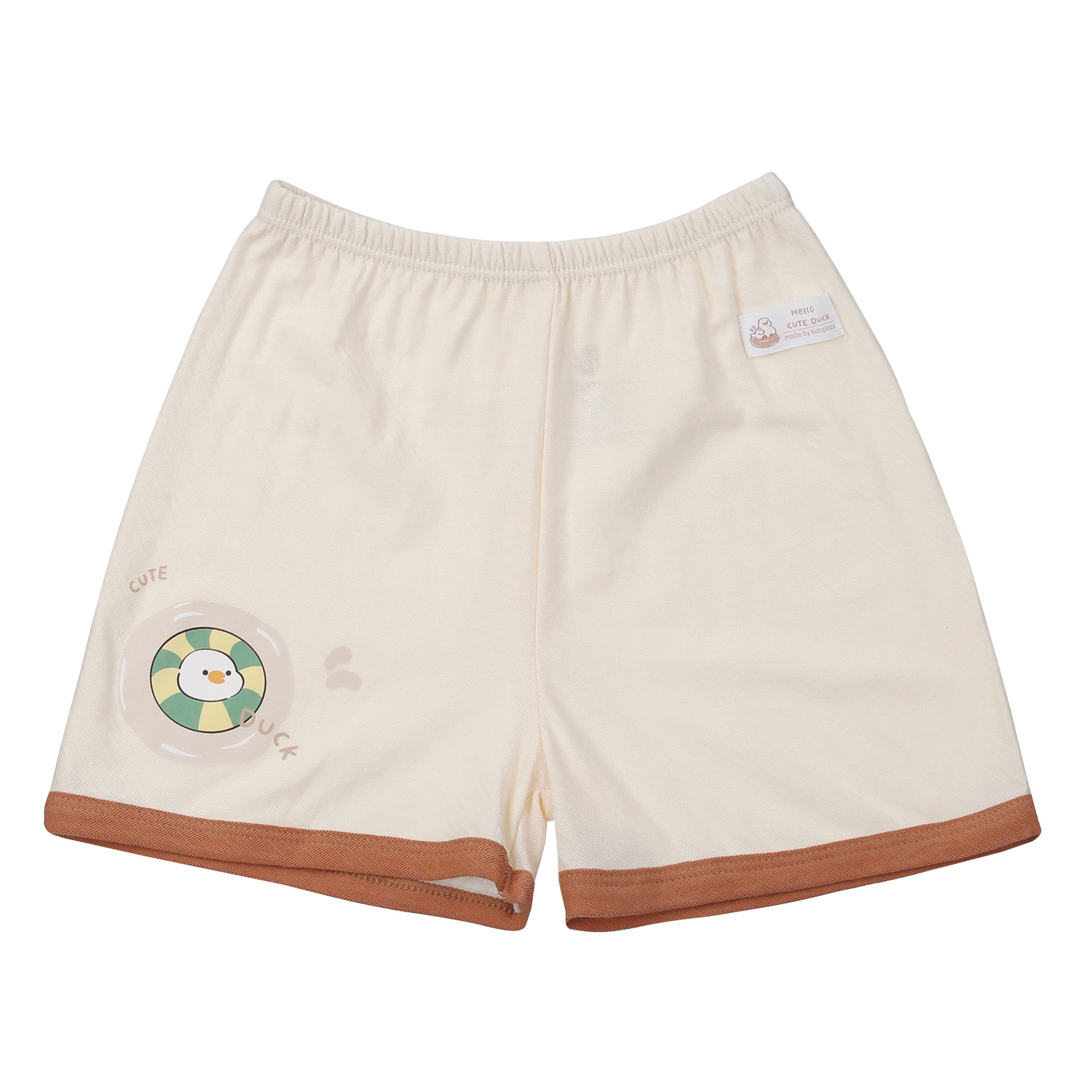 Bộ quần áo cài lệch KidsPlaza sợi chanh HN24H (Be) hình 5