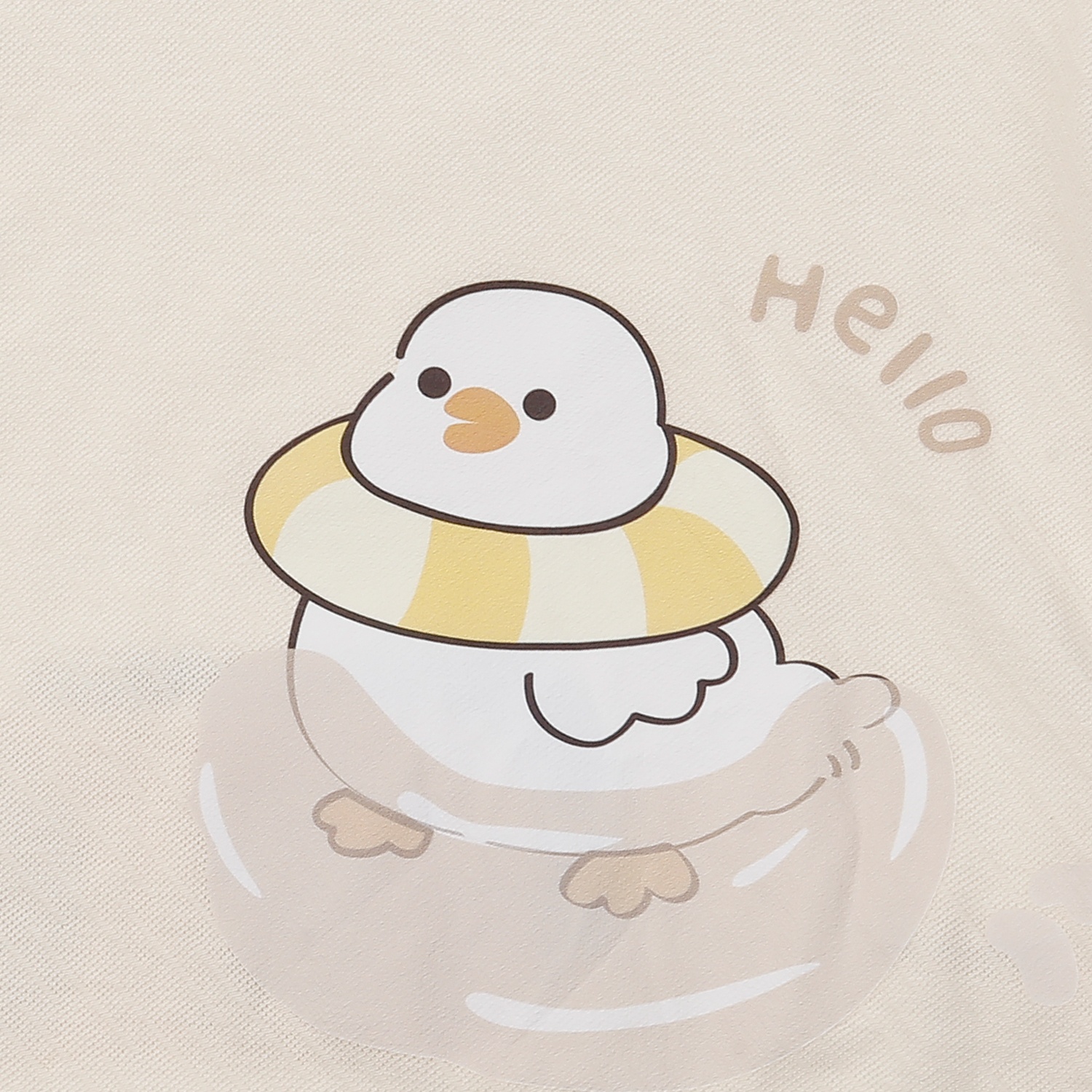 Bộ quần áo cài lệch KidsPlaza sợi chanh HN24H (Be) hình 4