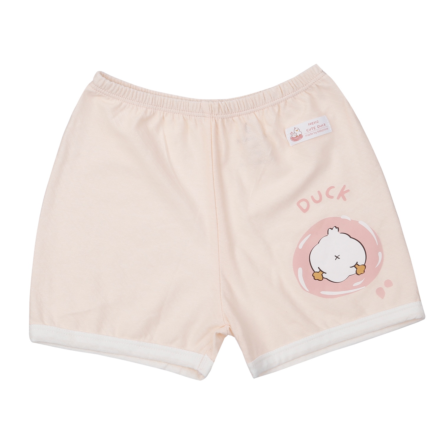 Bộ quần áo cộc tay cài lệch Kidsplaza sợi chanh HN24H (Hồng phấn)