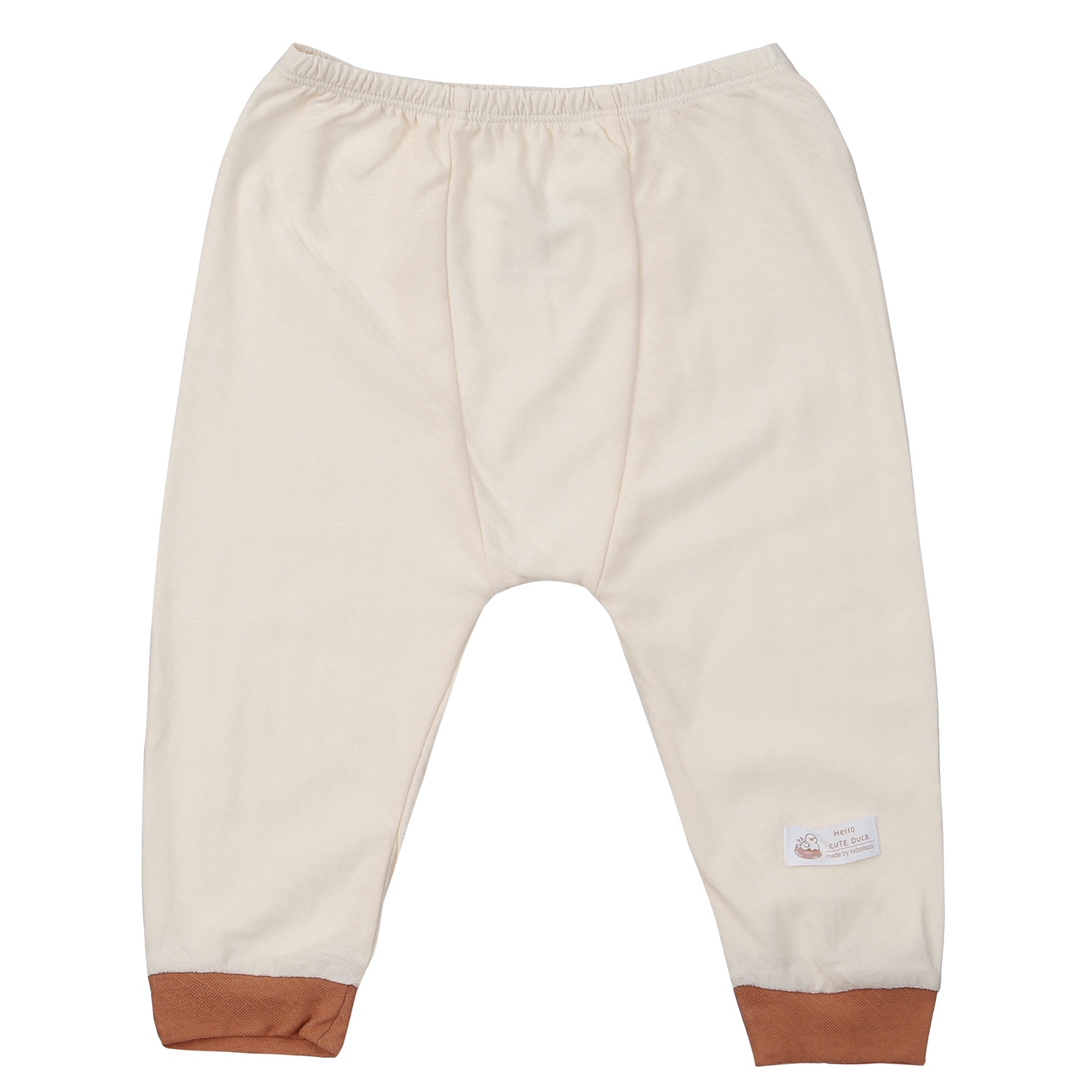 Bộ quần áo dài cài giữa KidsPlaza sợi chanh HN24H (Be) hình 4