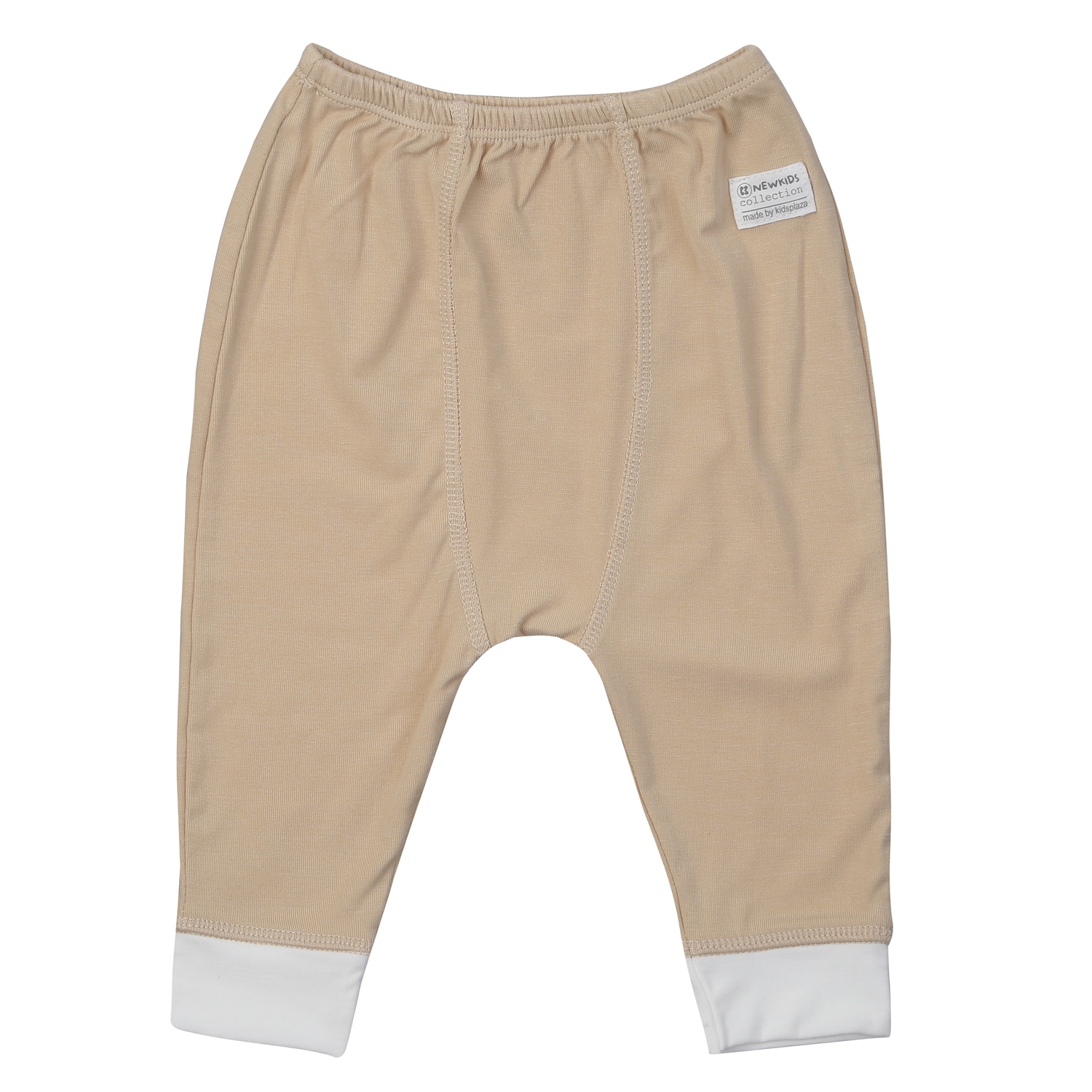 Bộ quần áo sơ sinh cài lệch KidsPlaza Otis in hình chú gấu (Nâu) hình 2