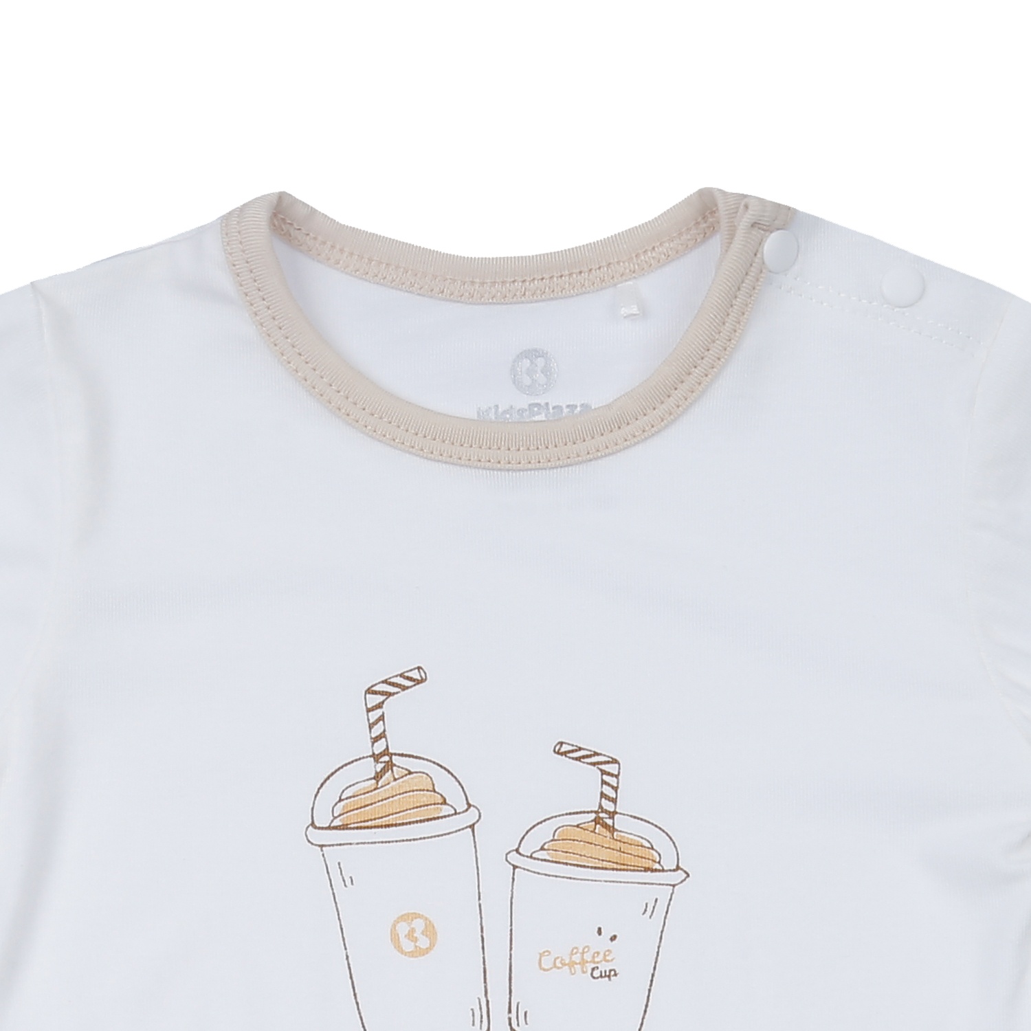 Body bẹn cộc tay KidsPlaza Otis ND24H (Trắng) hình 3