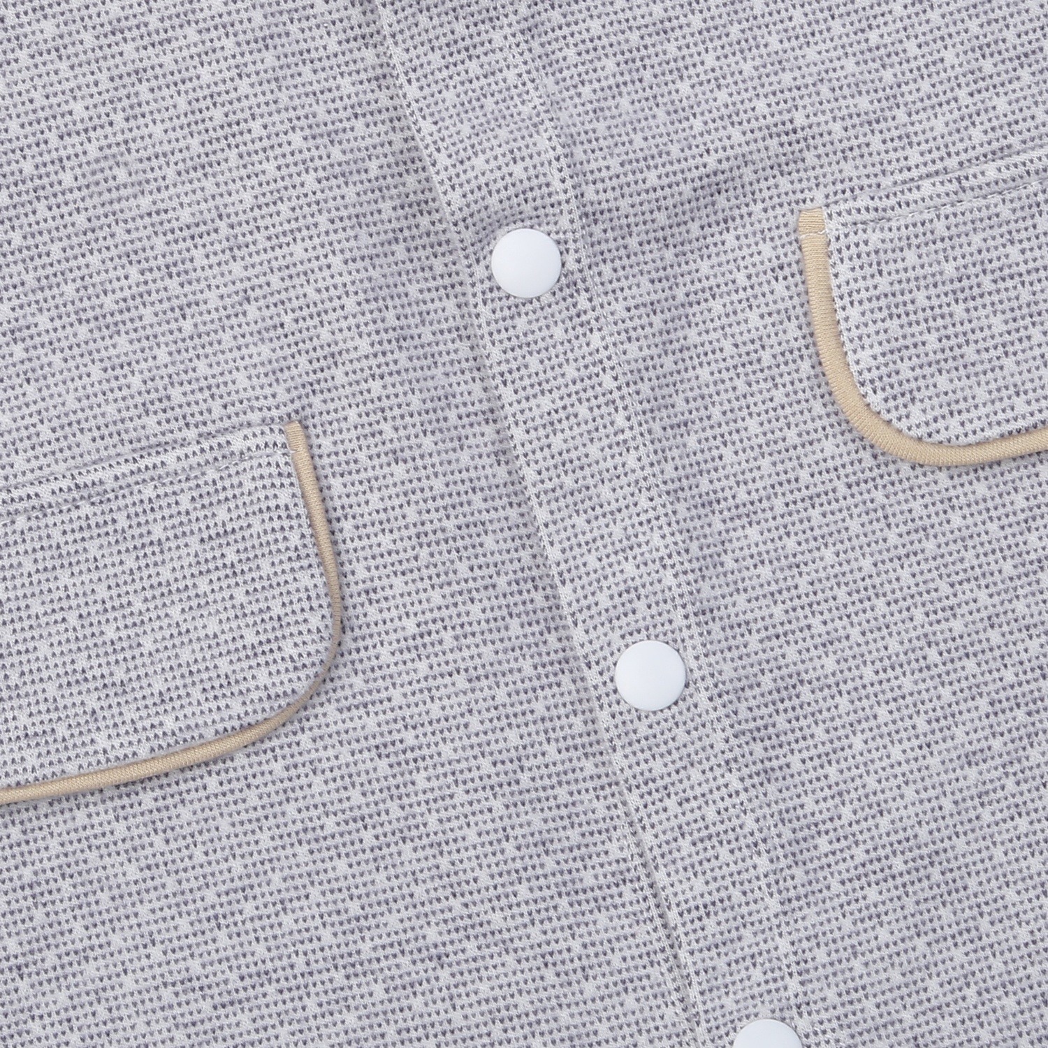 Body dài tay bé trai KidsPlaza HN24T (Trắng ghi)