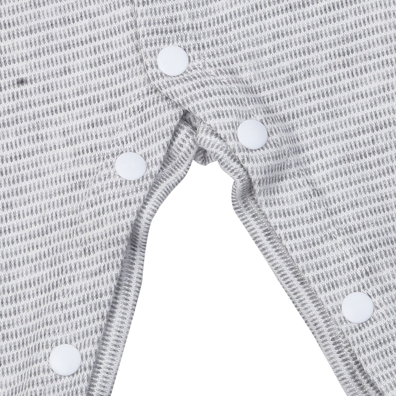 Body dài tay bé trai KidsPlaza kẻ sọc HN24T (Trắng ghi)