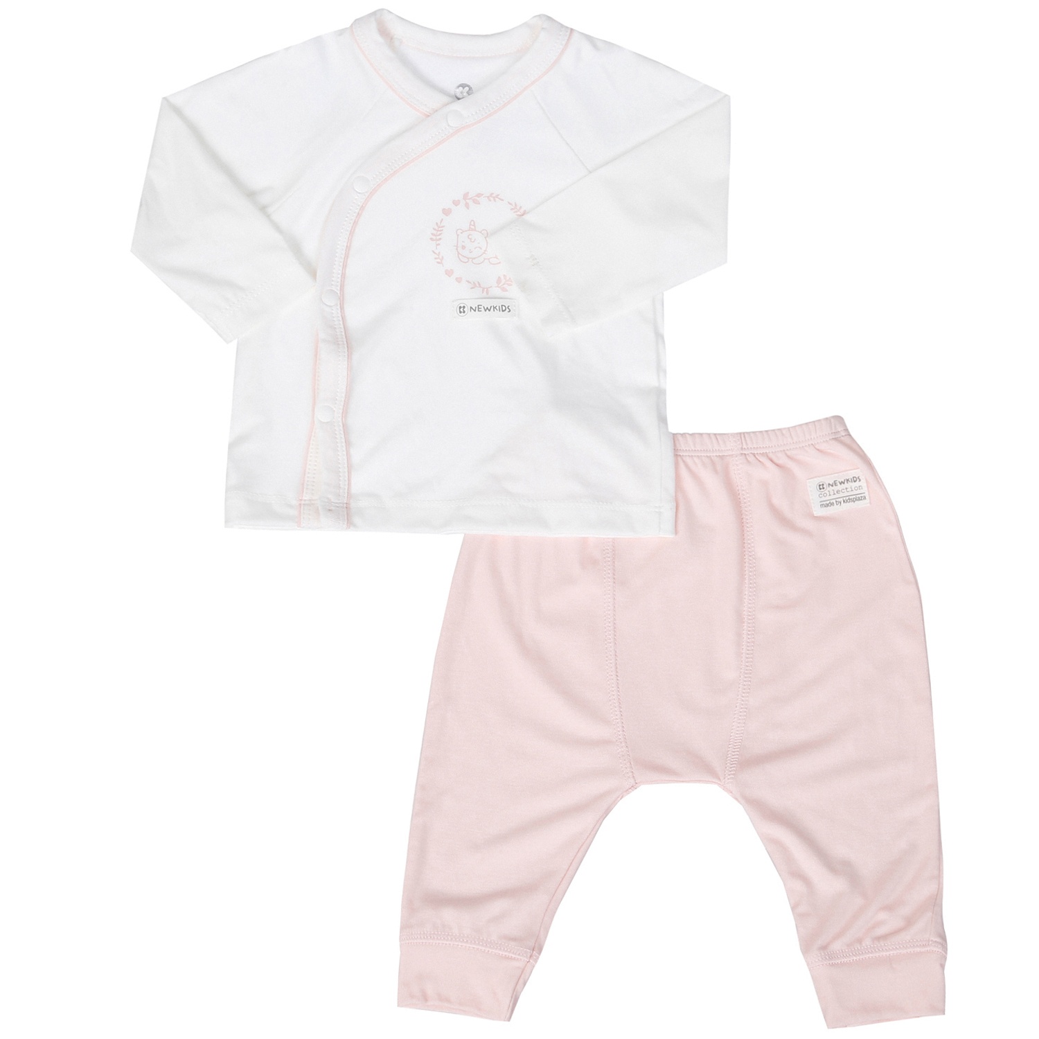 Set đồ sơ sinh KidsPlaza Otis ND24H (Hồng) hình 2