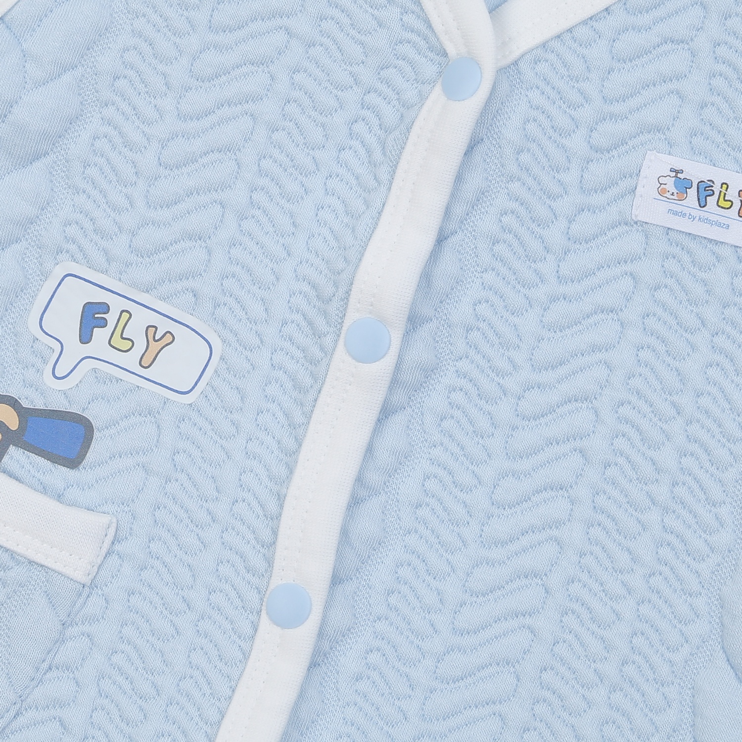 Áo gile bông cài giữa KidsPlaza HN24D (Xanh) hình 2