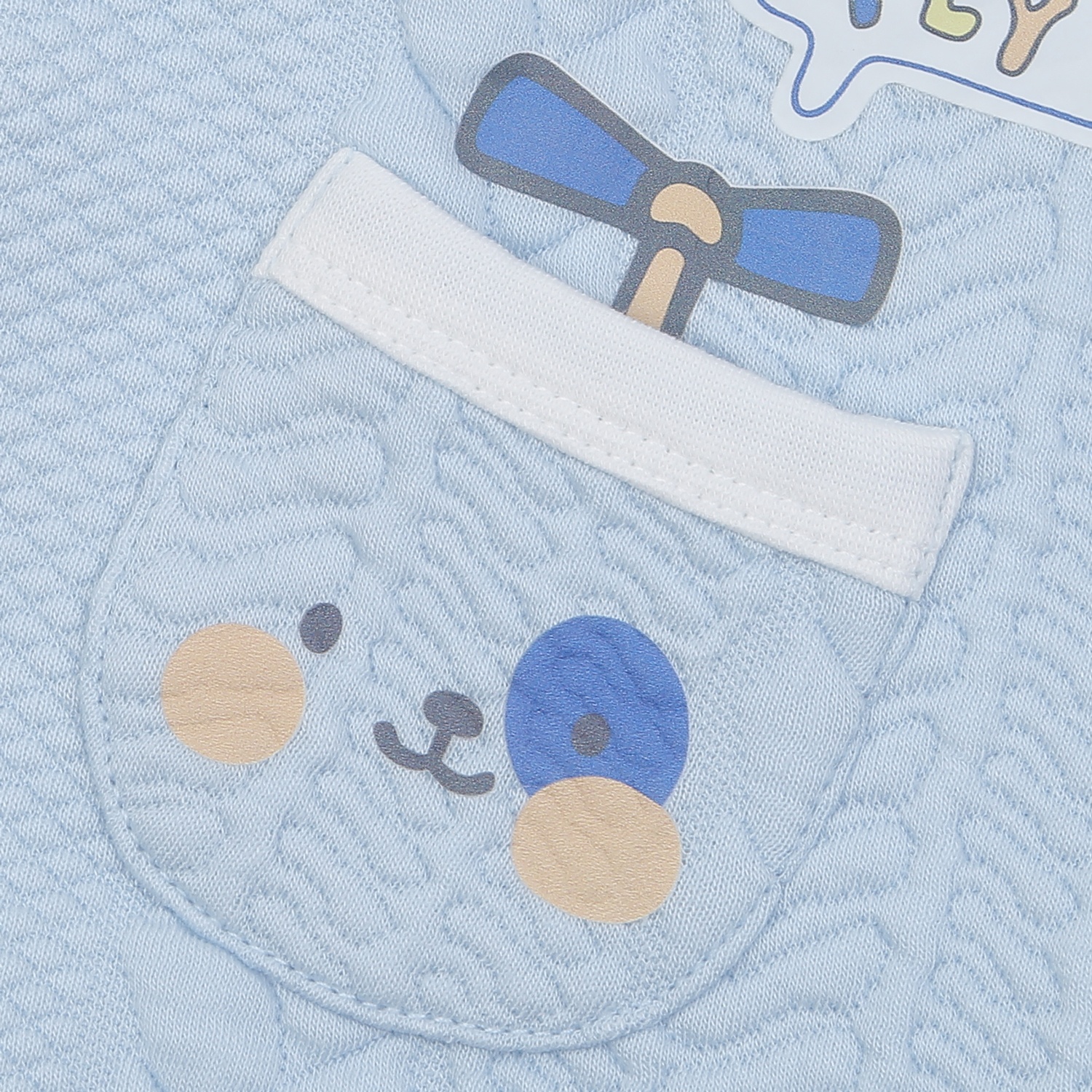 Áo gile bông cài giữa KidsPlaza HN24D (Xanh) hình 3