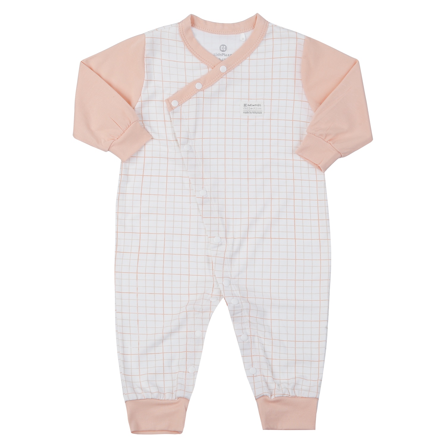 Body dài tay cài lệch KidsPlaza ND24T (Cam) hình 1