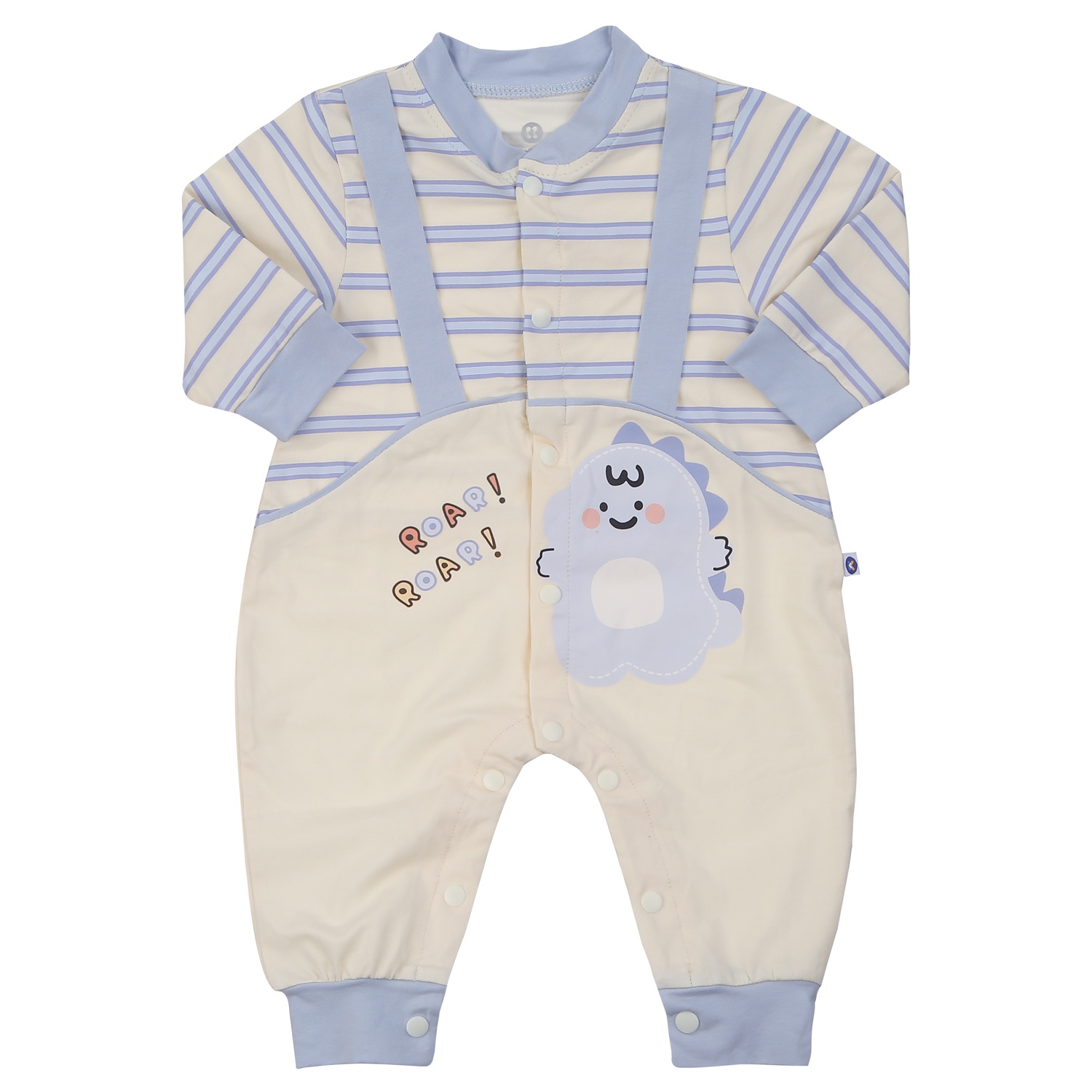 Body hai dây bé trai KidsPlaza họa tiết khủng long HN24T (Be) hình 1