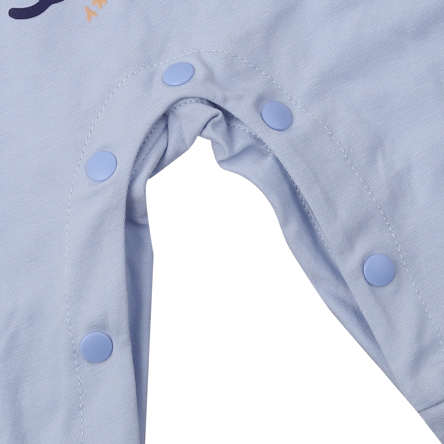 Body yếm bé trai KidsPlaza in chú vịt HN24T (Trắng xanh)