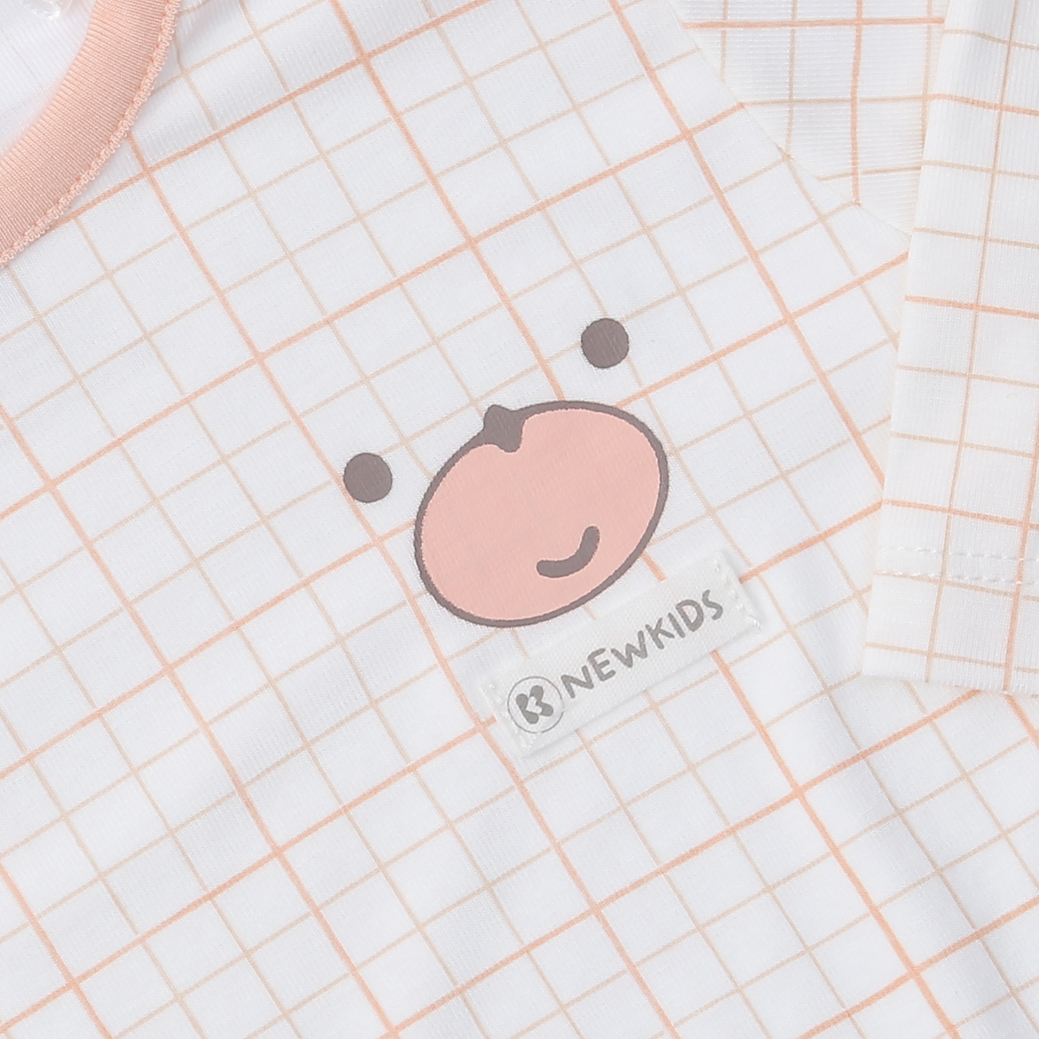 Sét body bẹn dài tay kẻ cam KidsPlaza ND24T (cam) hình 4