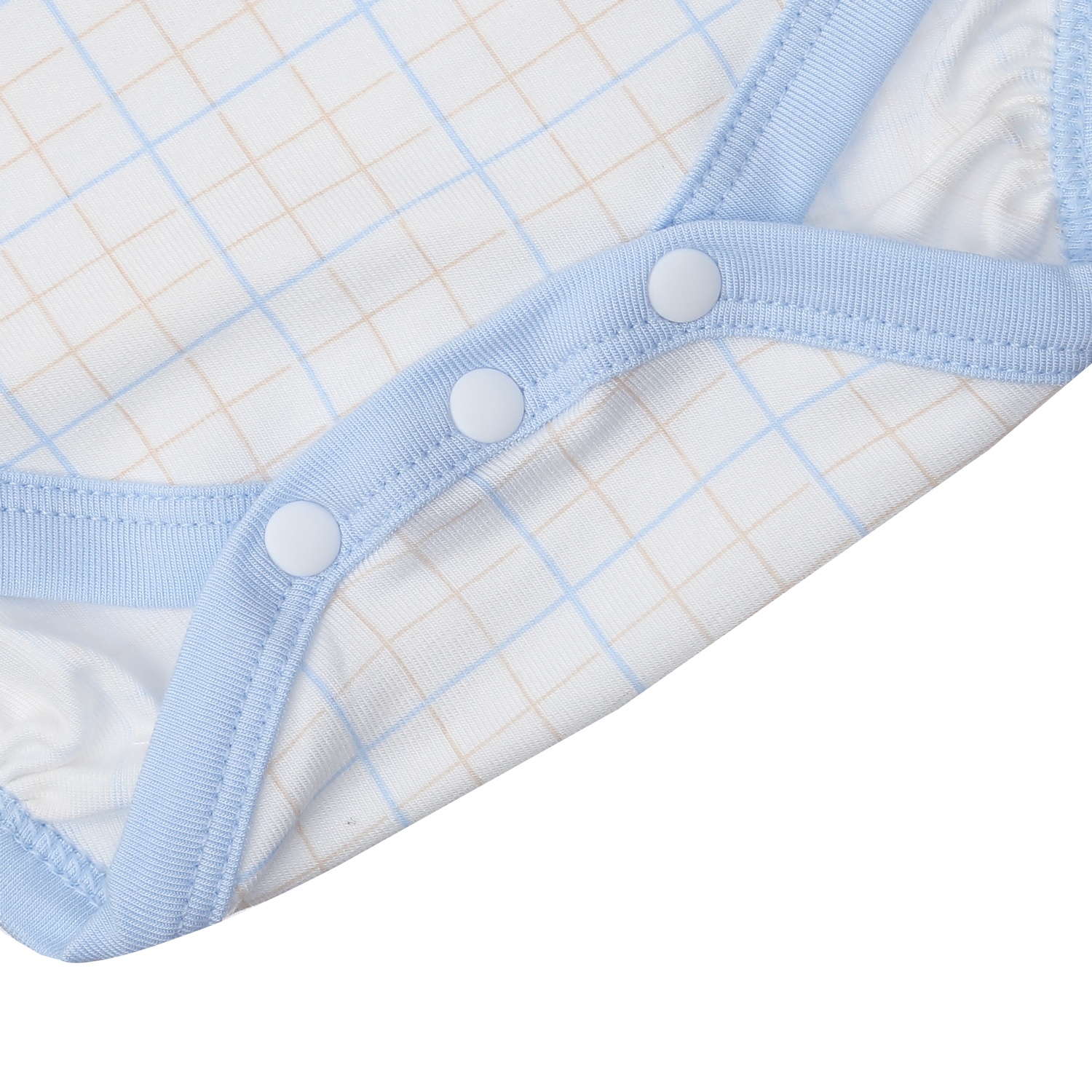 Sét body bẹn dài tay kẻ xanh KidsPlaza ND24T (Xanh) hình 3