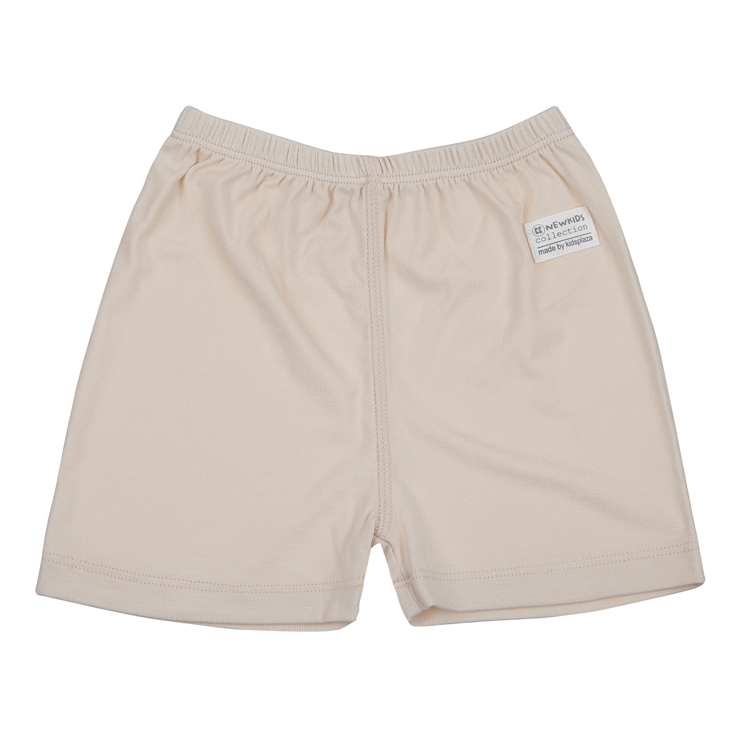 Bộ cộc cài lệch KidsPlaza in gấu Otis ND24H (Trắng Be) hình 3