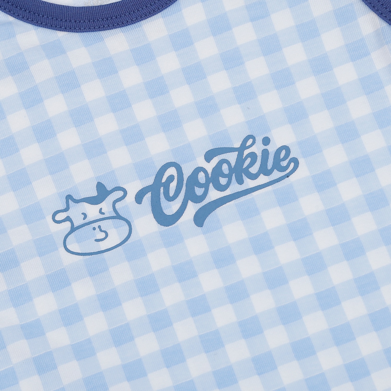 Bộ quần áo ba lỗ bé trai KidsPlaza Otis ND24H (Kẻ xanh) hình 4