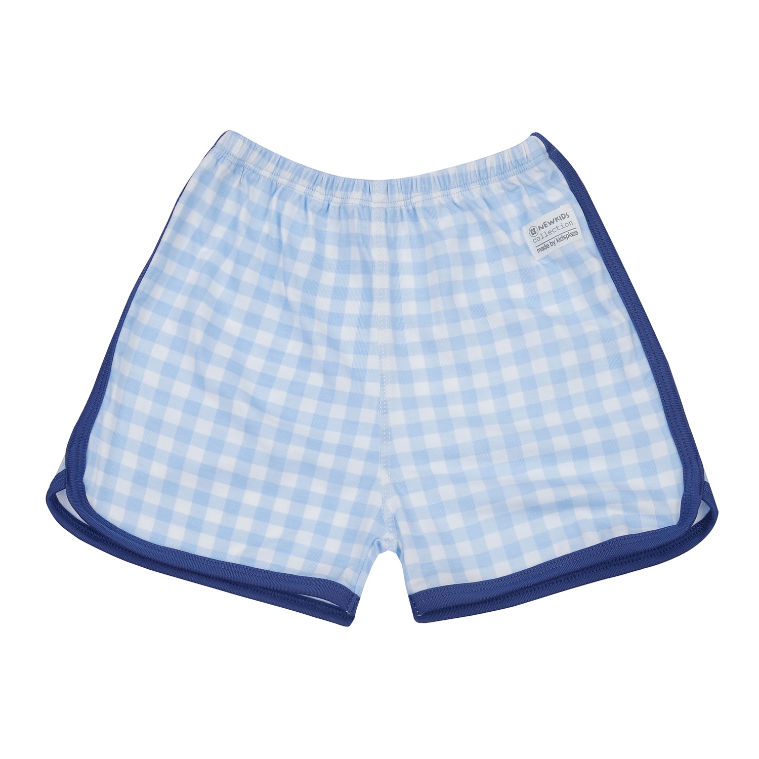 Bộ quần áo ba lỗ bé trai KidsPlaza Otis ND24H (Kẻ xanh) hình 5