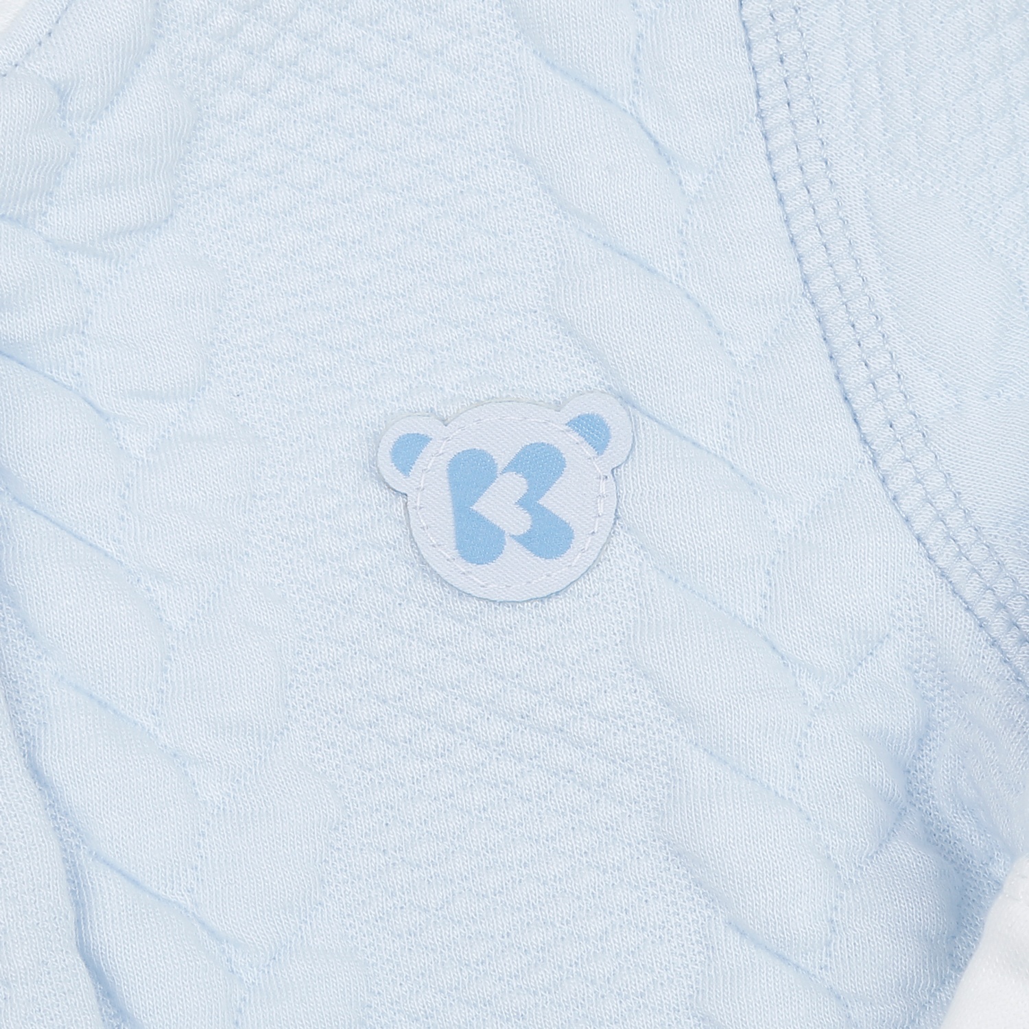 Bộ quần áo bông cài giữa KidsPlaza HN23D (Xanh) hình 3