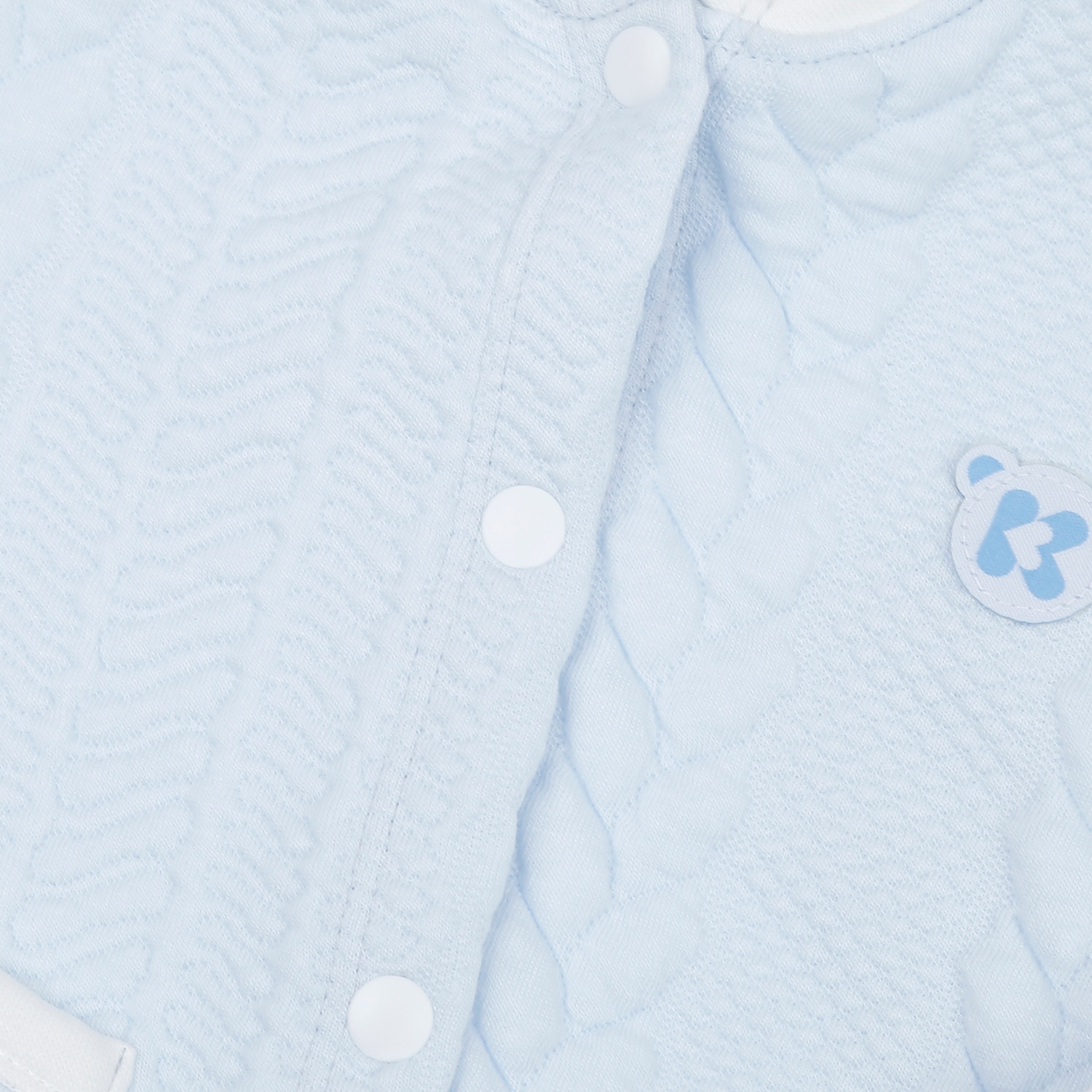 Bộ quần áo bông cài giữa KidsPlaza HN23D (Xanh) hình 4