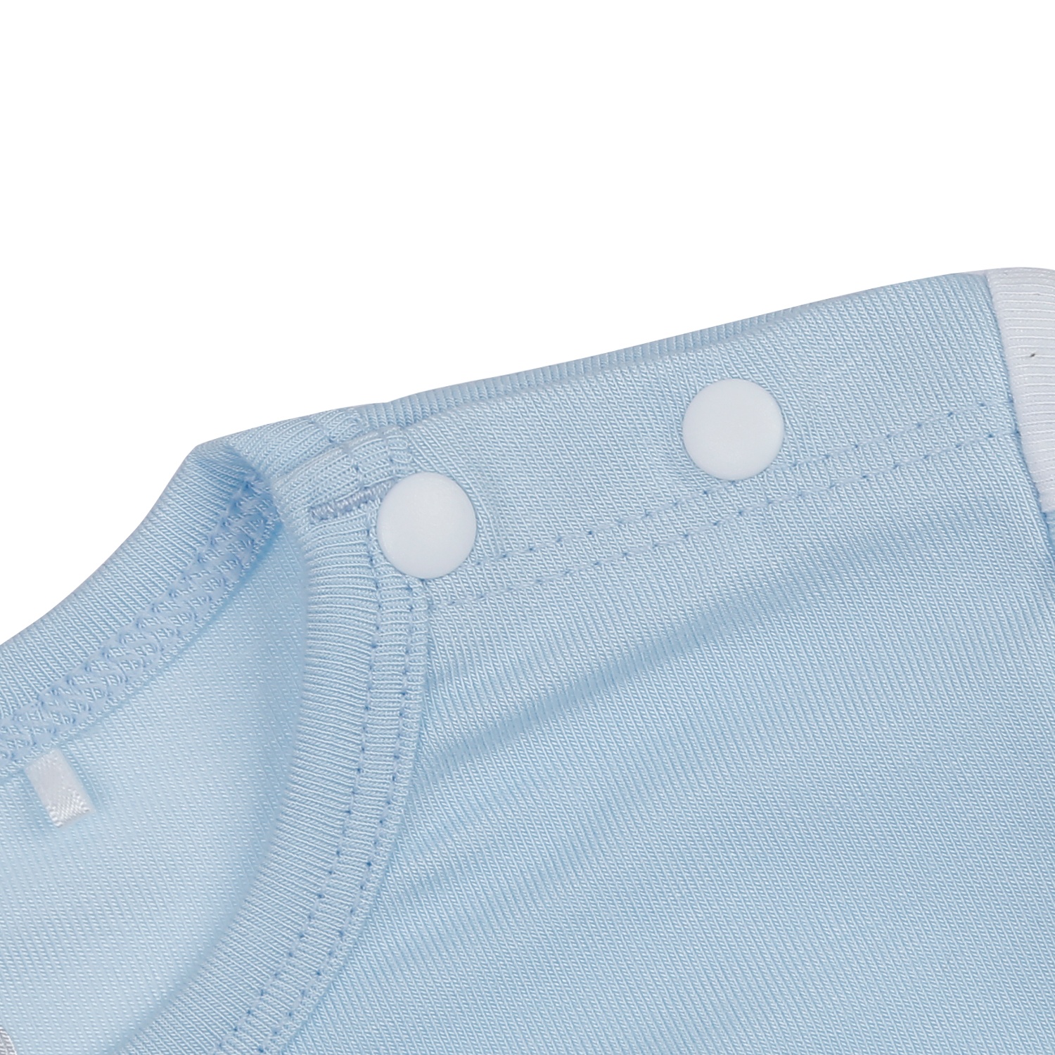 Bộ quần áo cộc tay cài vai KidsPlaza Otis in cá heo ND24H (Xanh) hình 3